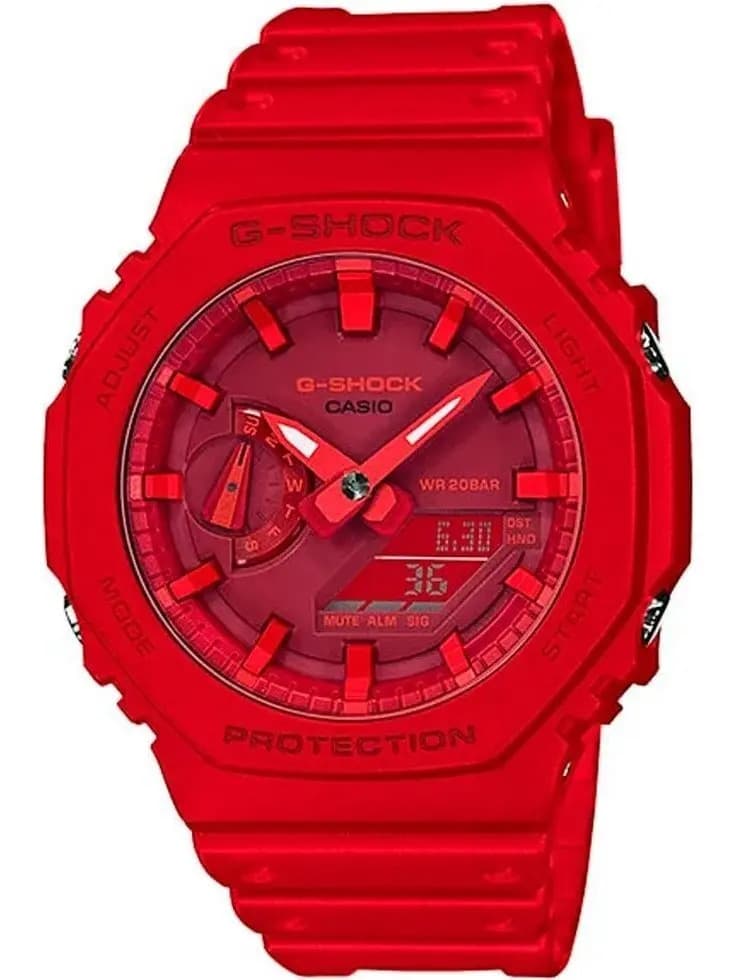 Relógio Casio G-Shock GA-2100-4A Vermelho