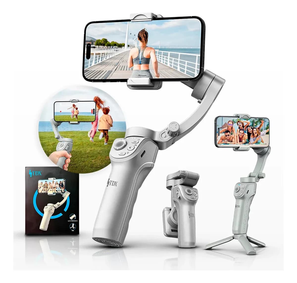 Gimbal estabilizador de 3 eixos